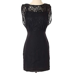 French Connection Lace Top Dress